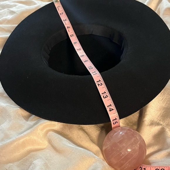 World Market 100% Wool Classic Black Hat - Picture 4 of 7